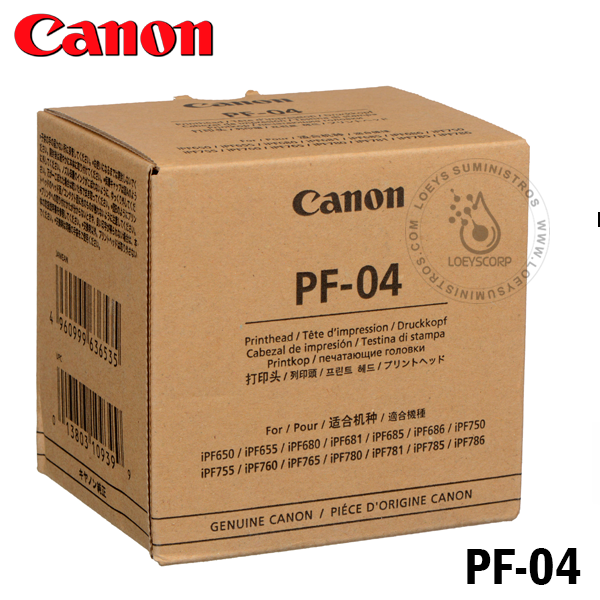 CABEZAL CANON PF-04 IPF670/IPF680/IPF770/IPF850